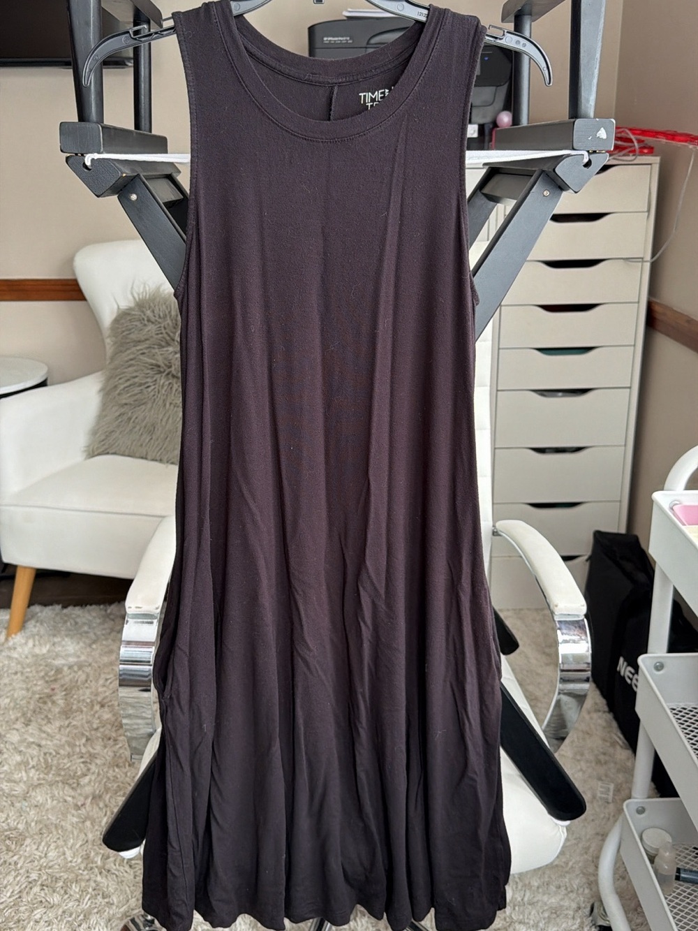 Time & Tru black swing dress